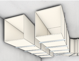 Entrauchungskanal (Mehrfachabschnitt)