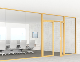 Glaswände und Glastüren